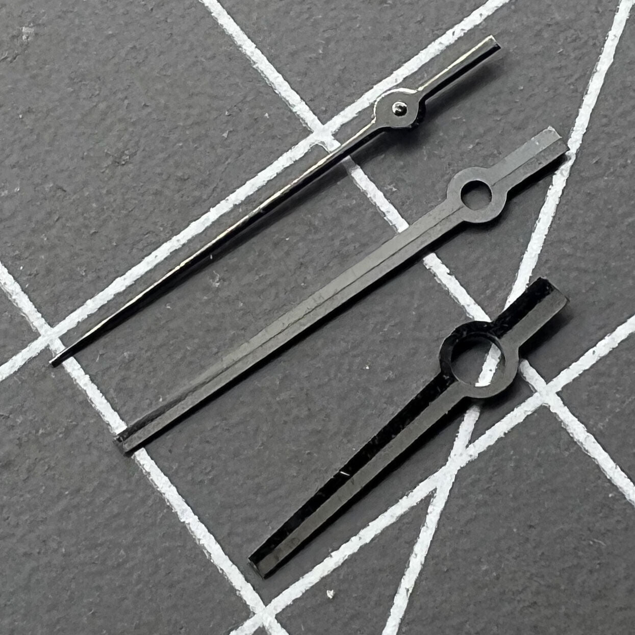 Watch Hands Sets NO Luminous Black Color For NH35A/NH36A Movement