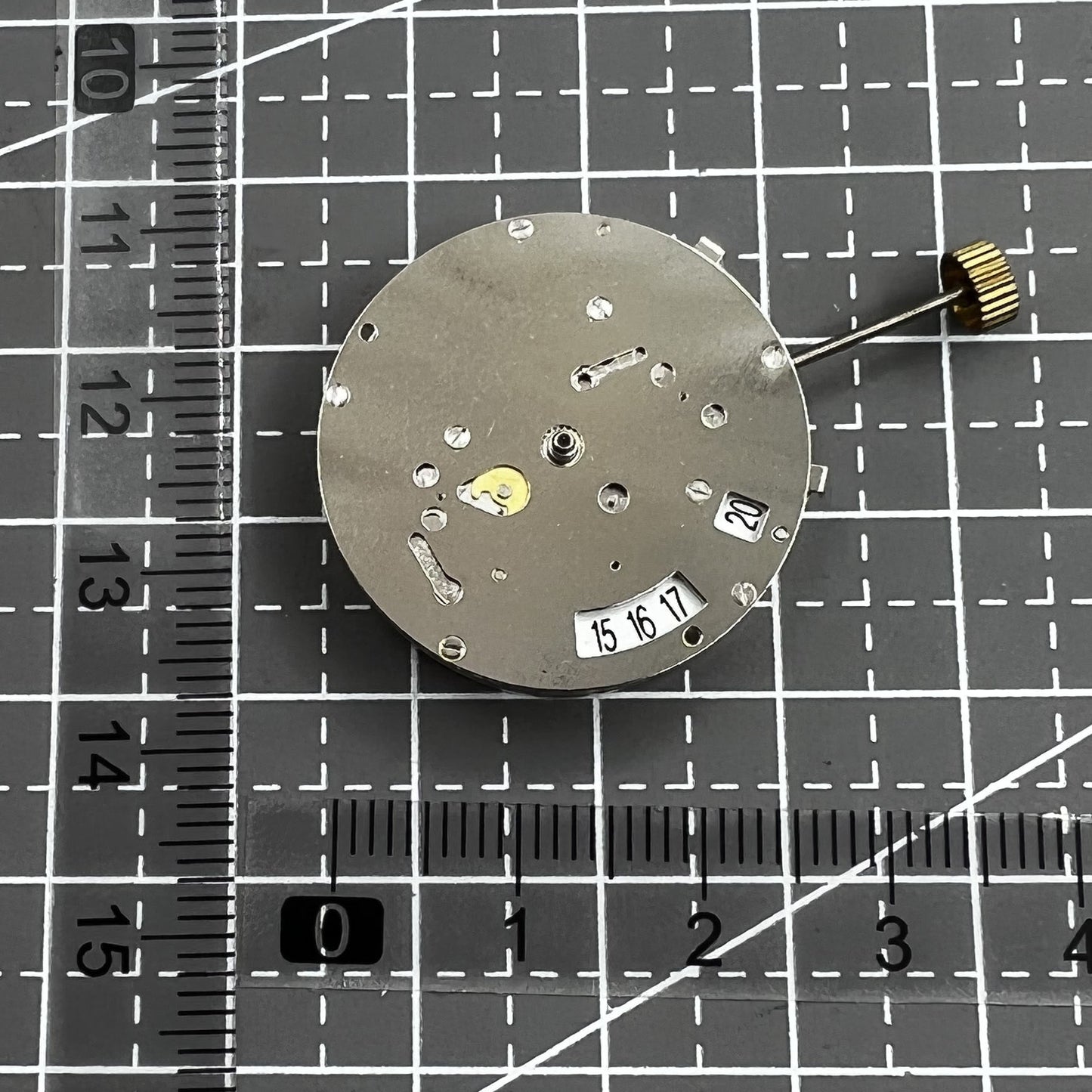 China 8205 Automatic Mechanical Movement Small Second At 3/9