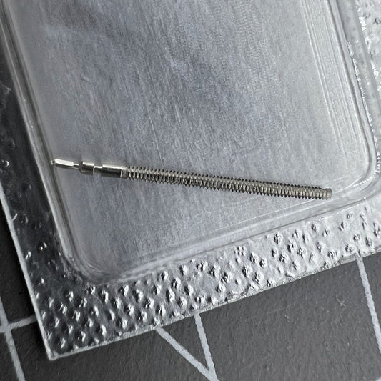 Swiss Made watch winding stem for ETA 282.001 movement, reliable replacement part by Generic.