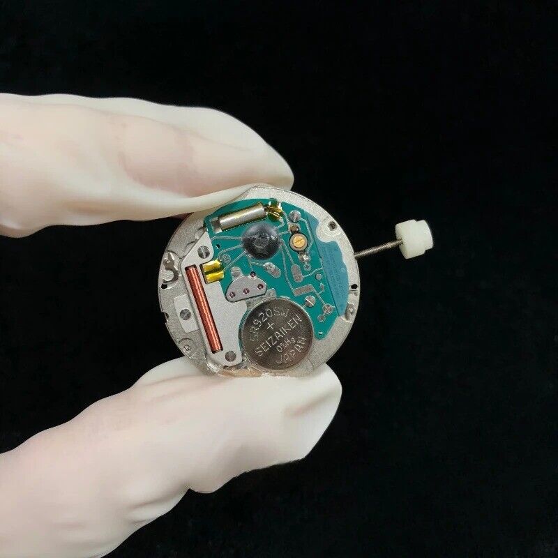 ETA 955.124 Swiss quartz movement with day-date function for watch repair, precision Swiss brand part.