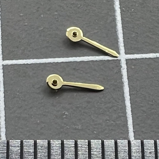 4mm golden small second hand for Miyota OS10 OS20 watch movement.