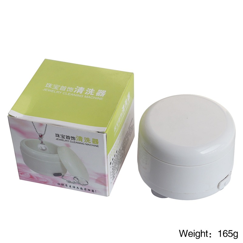 Mini Ultrasonic Cleaner Ultrasonic Jewelry for Eyeglasses Watches Dentures
