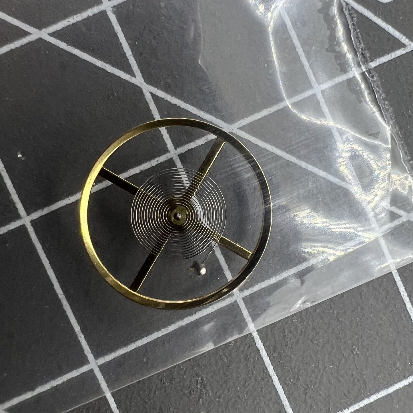 Ersatzteil für die Uhr, komplettes Unruhrad, passend für Uhrwerk 7120, Ersatzteile
