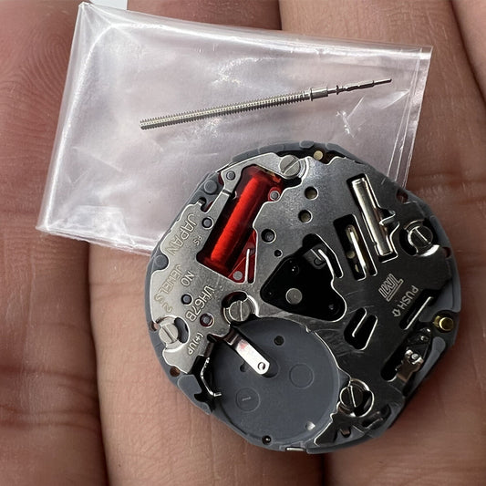 Hattori Epson VH67A quartz watch movement, precision Japanese craftsmanship for reliable timekeeping