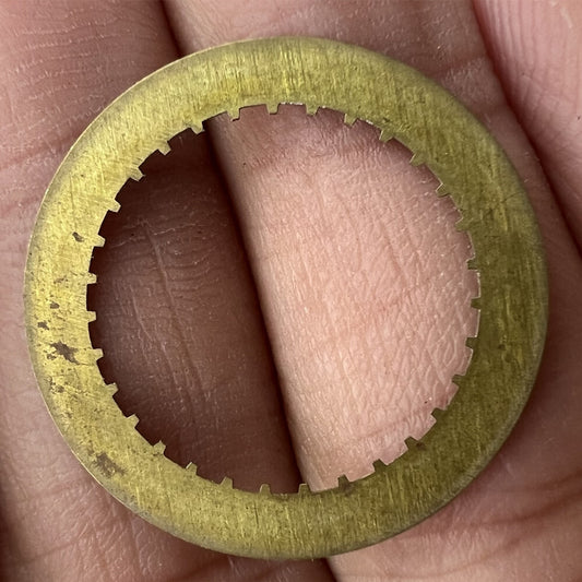 Swiss Made black date disk wheel for ETA2824 watch, date display at 6 o'clock, precision part