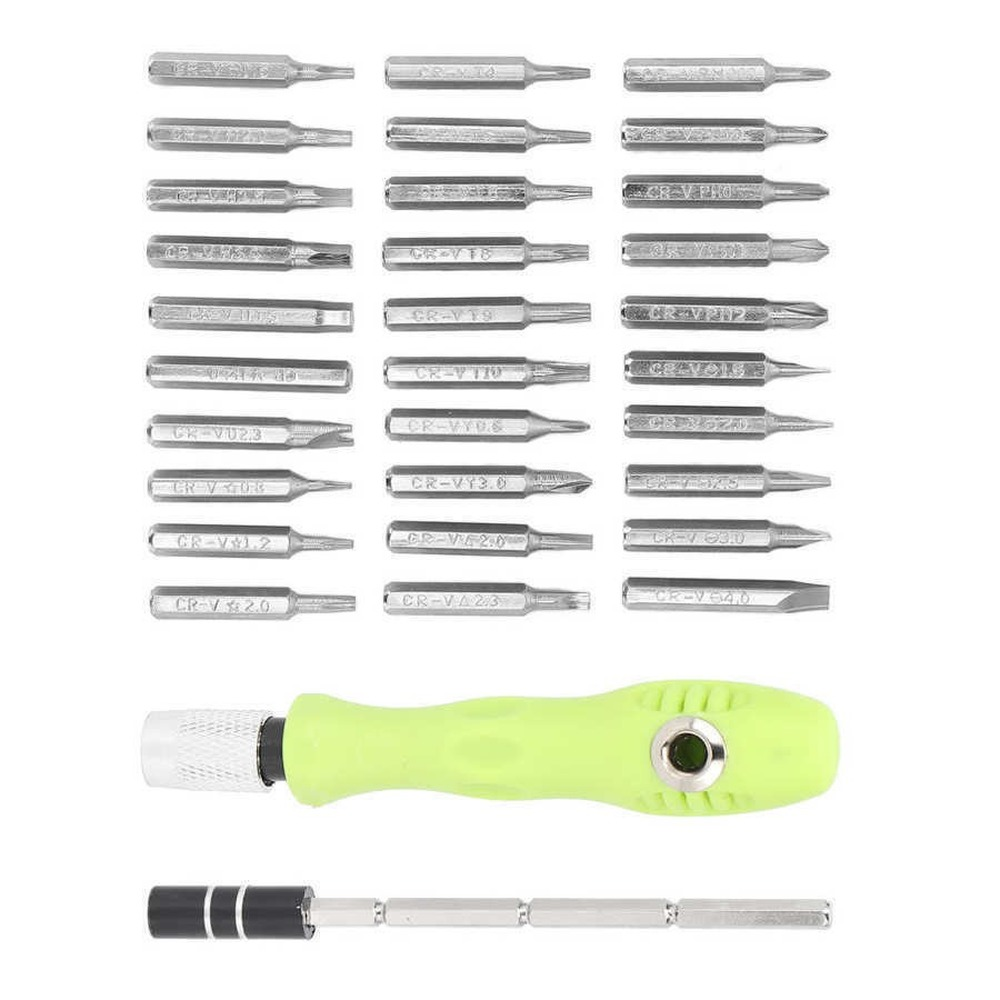 32 IN 1Watch Screwdriver Set Professional Screwdriver Kit Alloy with Storage Box