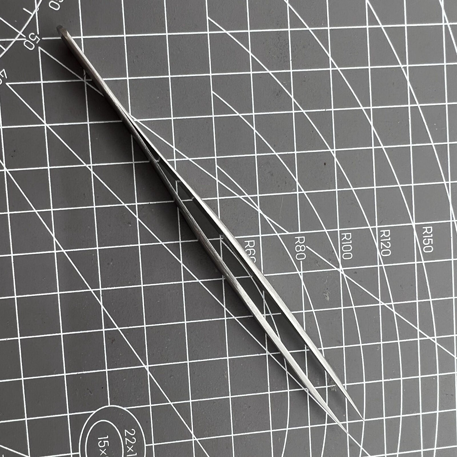 Swiss Made Horotec MSA12.302-1 antimagnetic tweezer for precise watch repair and delicate accessory handling.