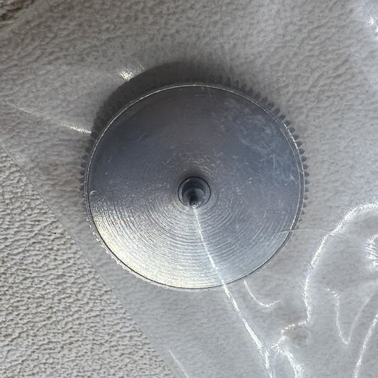 Set of 2 silver complete barrels with mainsprings for ST25 ST2555 ST250 watch movements.