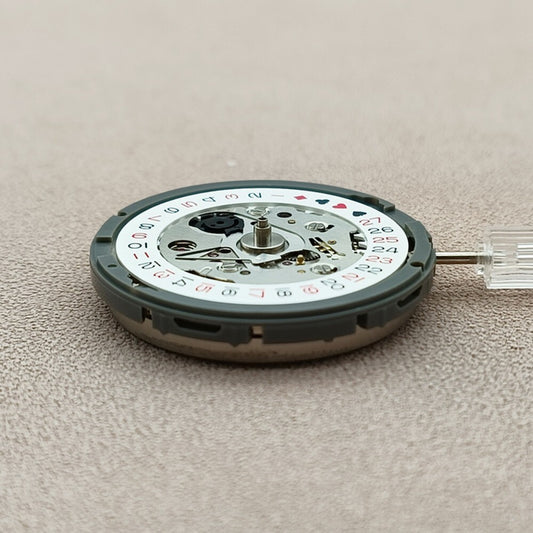 Black Spade NH35A automatic watch movement, Japanese precision, SKX007 style, crown at 3 o?clock.