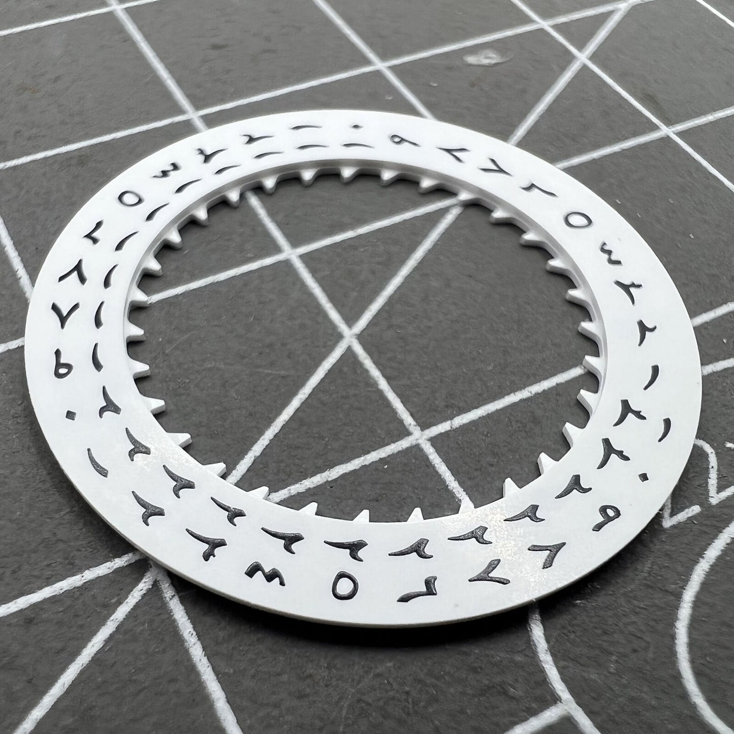 Arabic Date Disk Wheel Date Wheel for Automatic Mechanical Seiko NH35 Movement