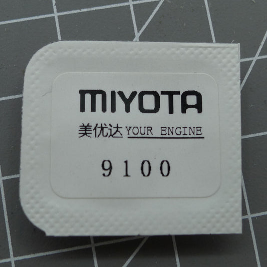 Barrel with complete mainspring for Miyota 9100 watch movement, precise spare part