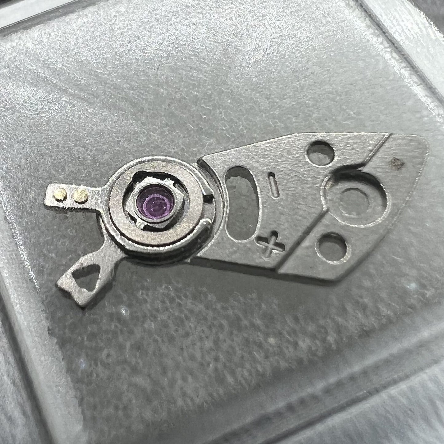Éclisse de balancier en argent fabriquée au Japon, adaptée au mouvement Miyota 8N24