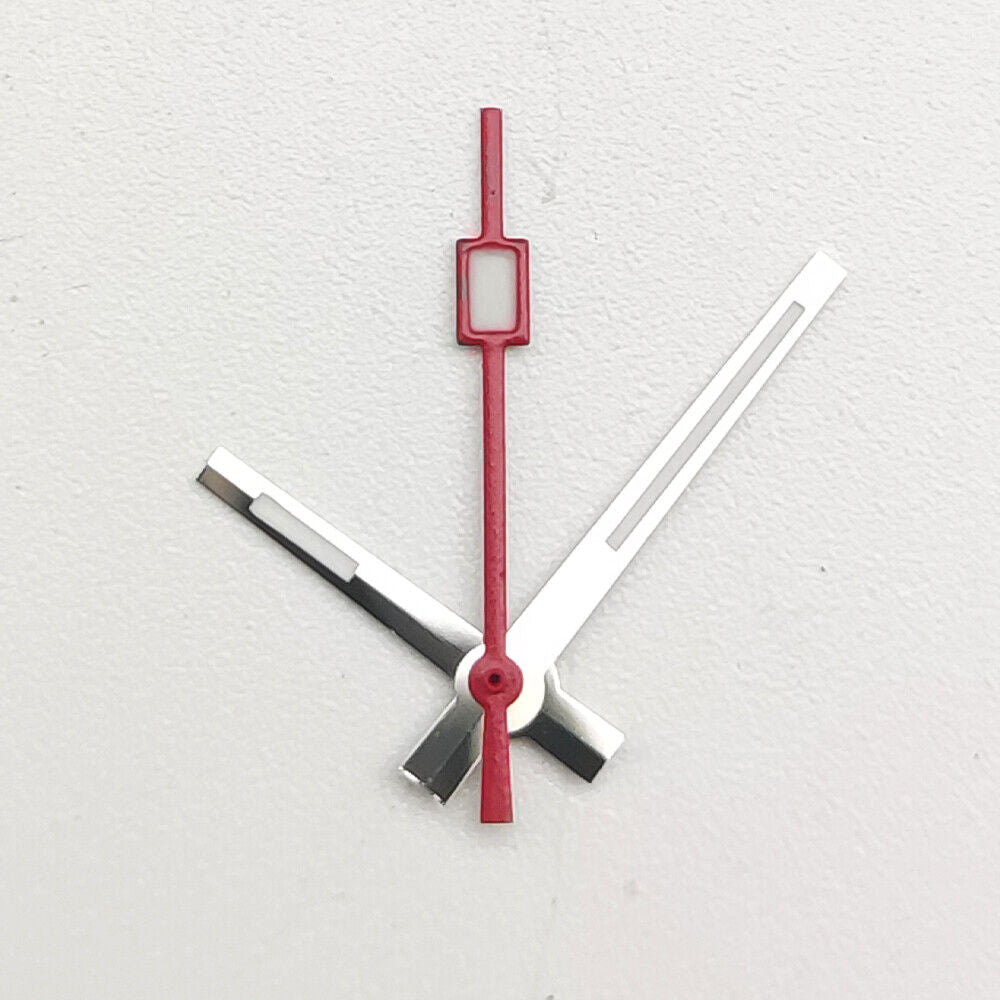 Green luminous watch hands compatible with NH35A/NH36A movement, 8.5x12.5x13mm by A104 brand.