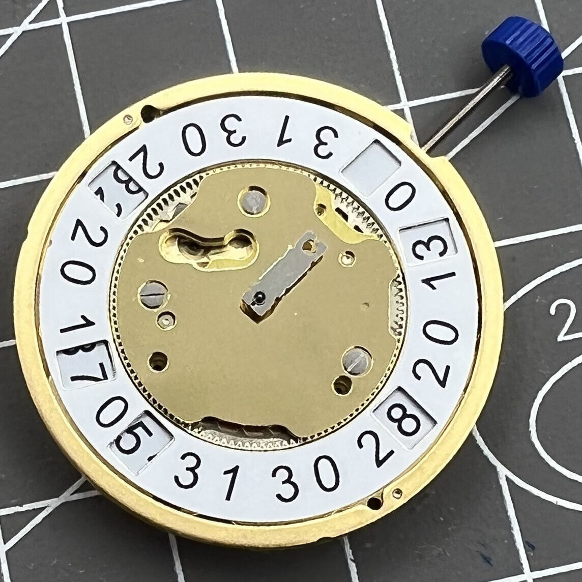 Ronda 4003B 4003.B Quarzuhrwerk, Datum bei 6, Schweizer Uhrwerk
