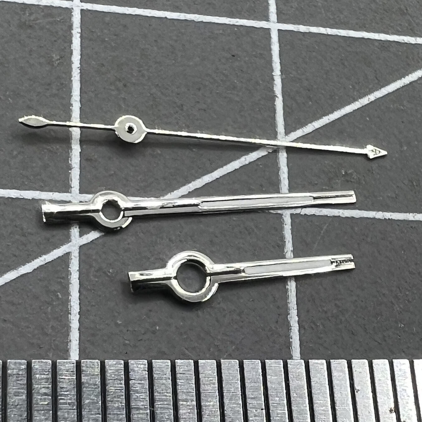 13 mm schwarze und silberne Uhrzeiger für das automatische mechanische Uhrwerk Seagull ST6
