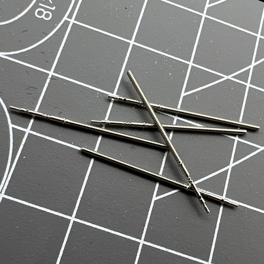 Replacement winding stem for PE70 PE90 PE50 watch movements, compatible with various timepieces.