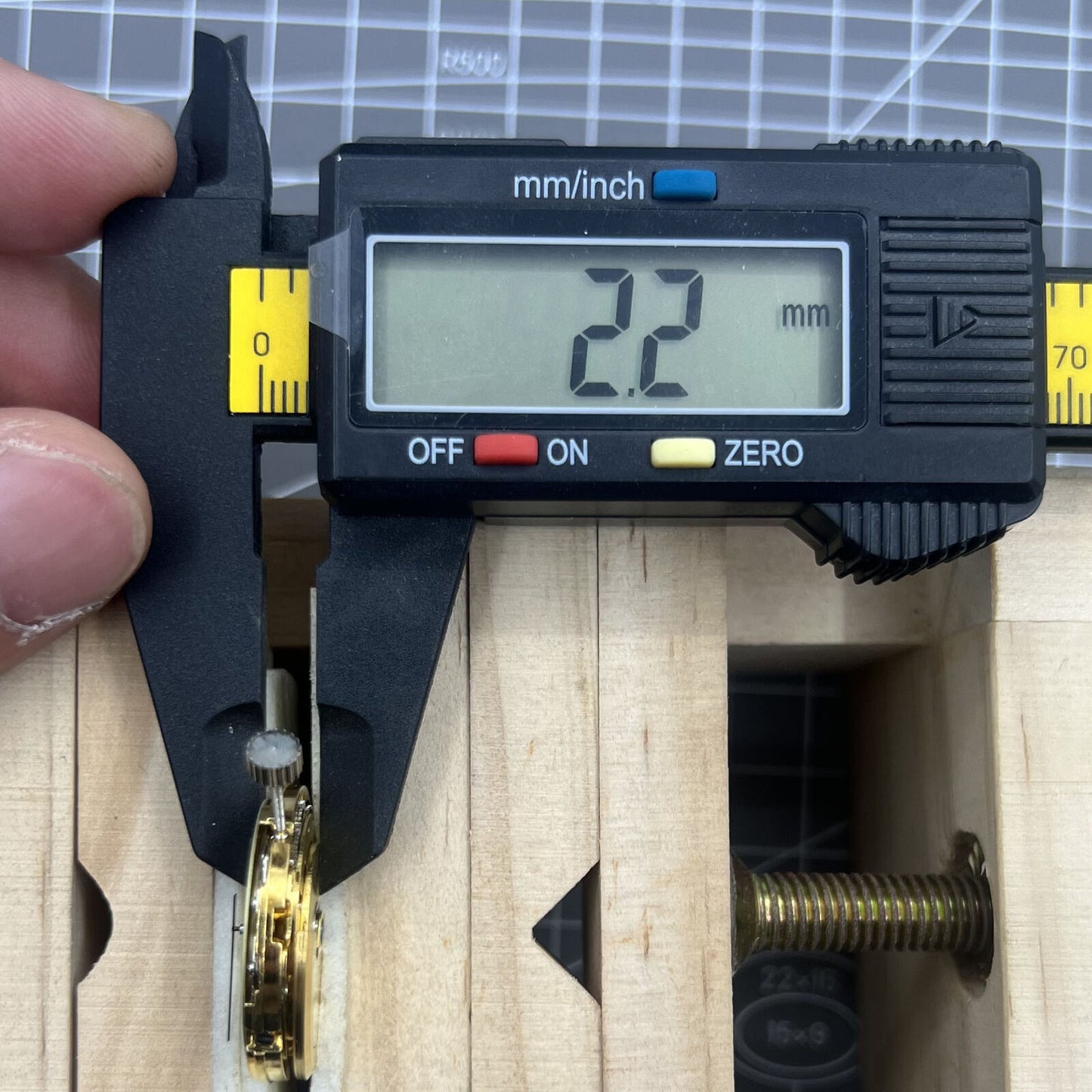 Seagull ST16 T16 Goldenes automatisches mechanisches Uhrwerk, 3 Zeiger, Einzelkalender