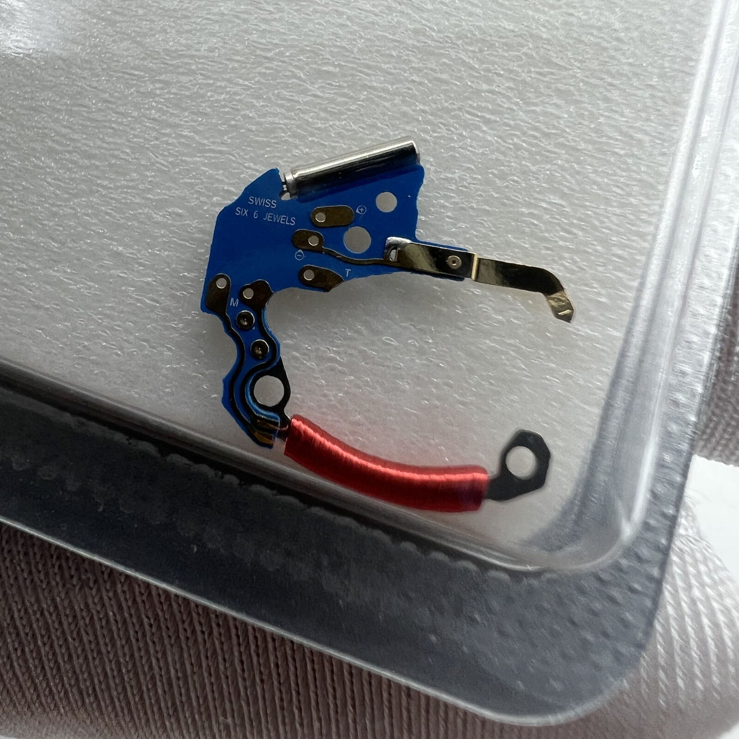 Precision replacement circuit board for ETA E03.001 watch movement repair, high-quality repair parts.