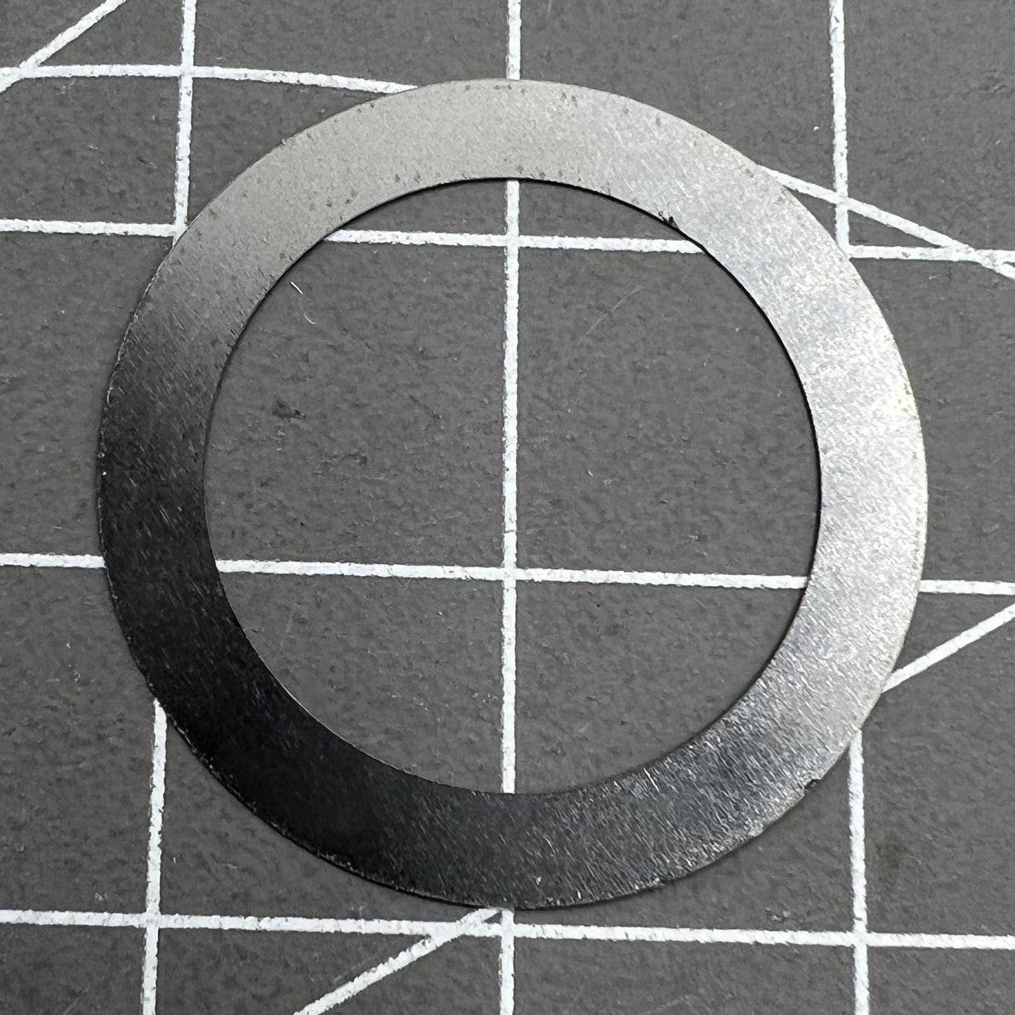 Pink character date disk overlay on black background for NH35 NH36 watches, improving dial clarity.