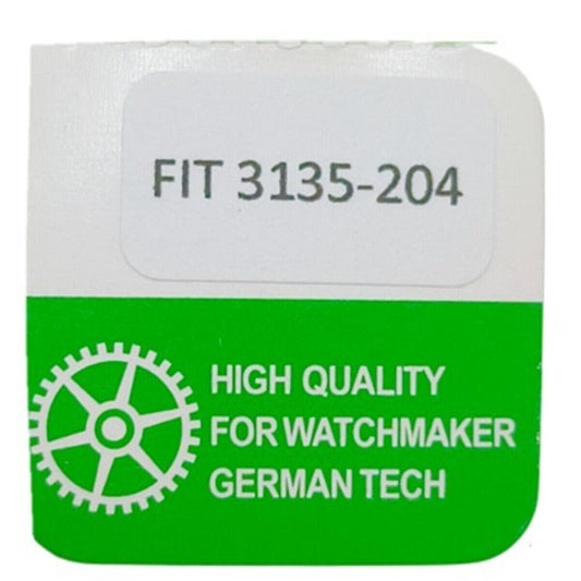 Winding pinion for 3135 automatic watch movement, compatible generic replacement part.