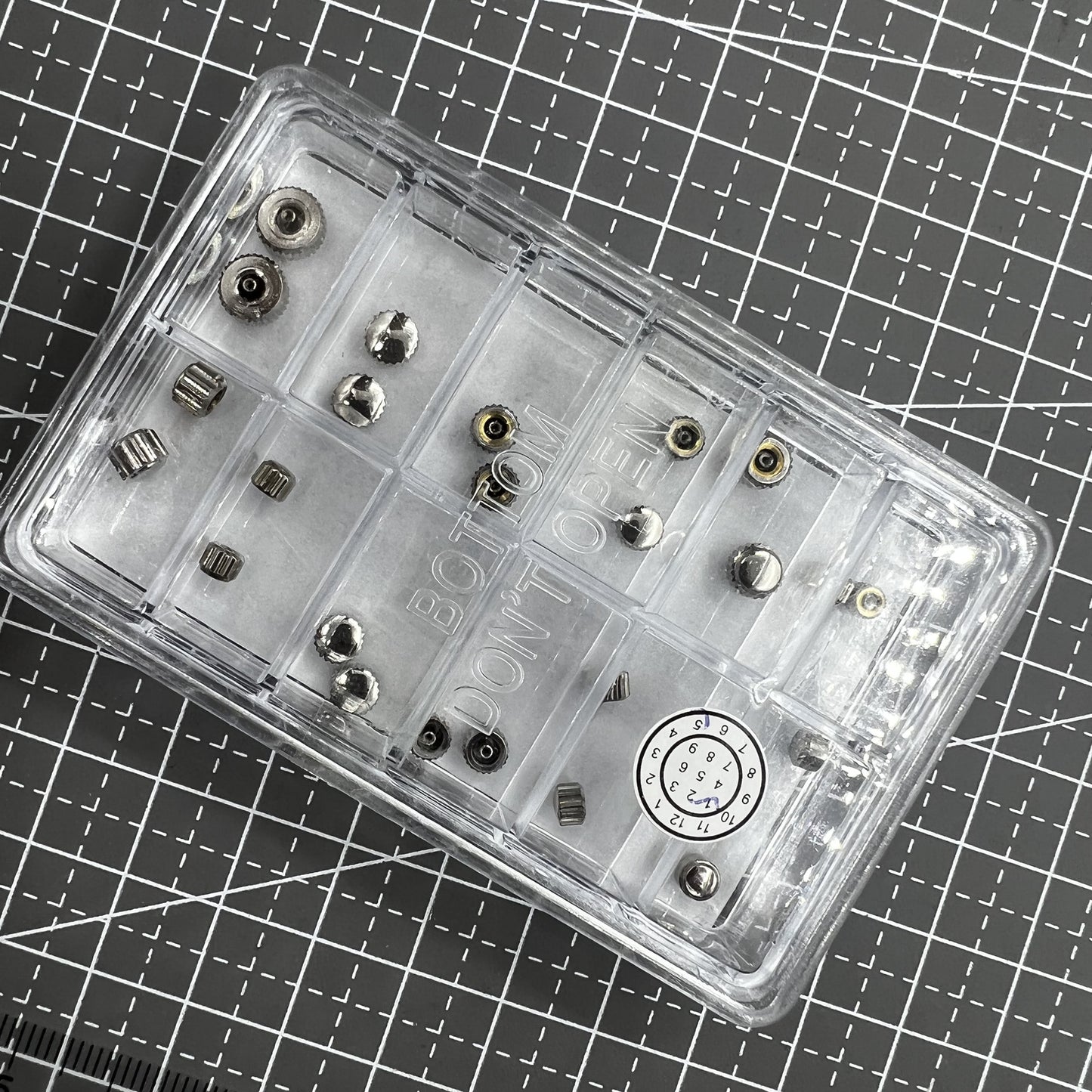 Exklusive Uhrkronen für Lorenz Omega Zenith Philip Sector Uhren Europa gefertigt