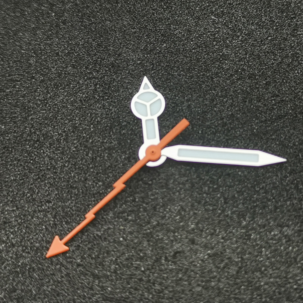 Green luminous watch hands set for SKX/SBBN with NH35A/NH36 movement by P1-6-A, precise timekeeping upgrade