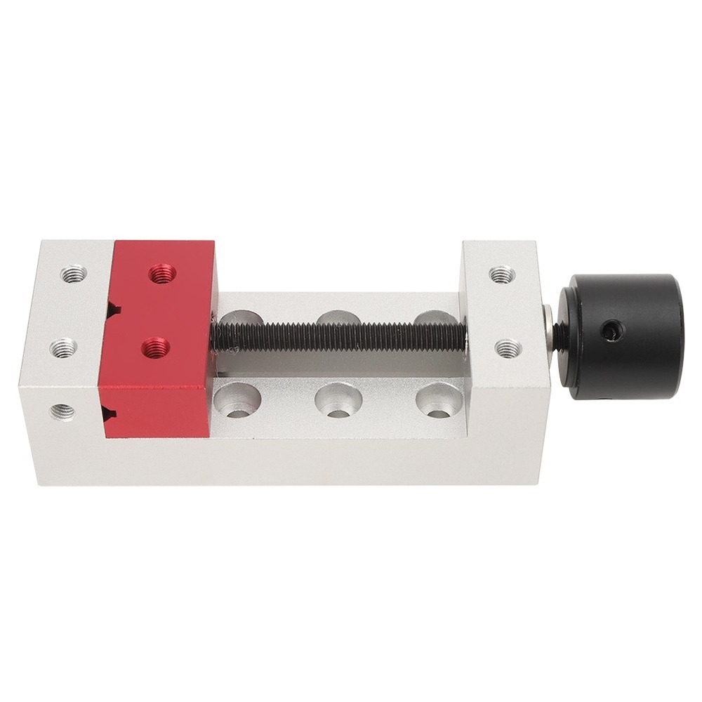 50mm Mini Aluminum Clamp Bench Table Vise Drill Press Fixing Tool Carving Bench