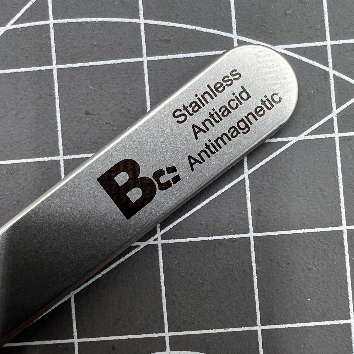 Bergeon 7026-3 7024-3 Ersatz-Pinzette mit feinen Spiralfedern, antimagnetisch