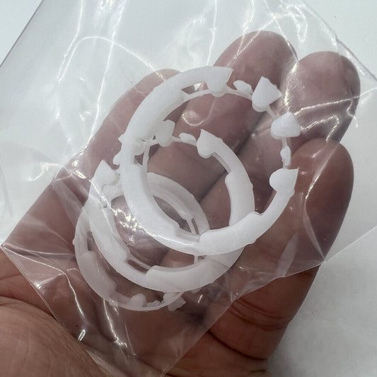 7.6mm plastic spacer ring cushion mount for ETA 2824/2836/2846 watch movements, durable and precise.