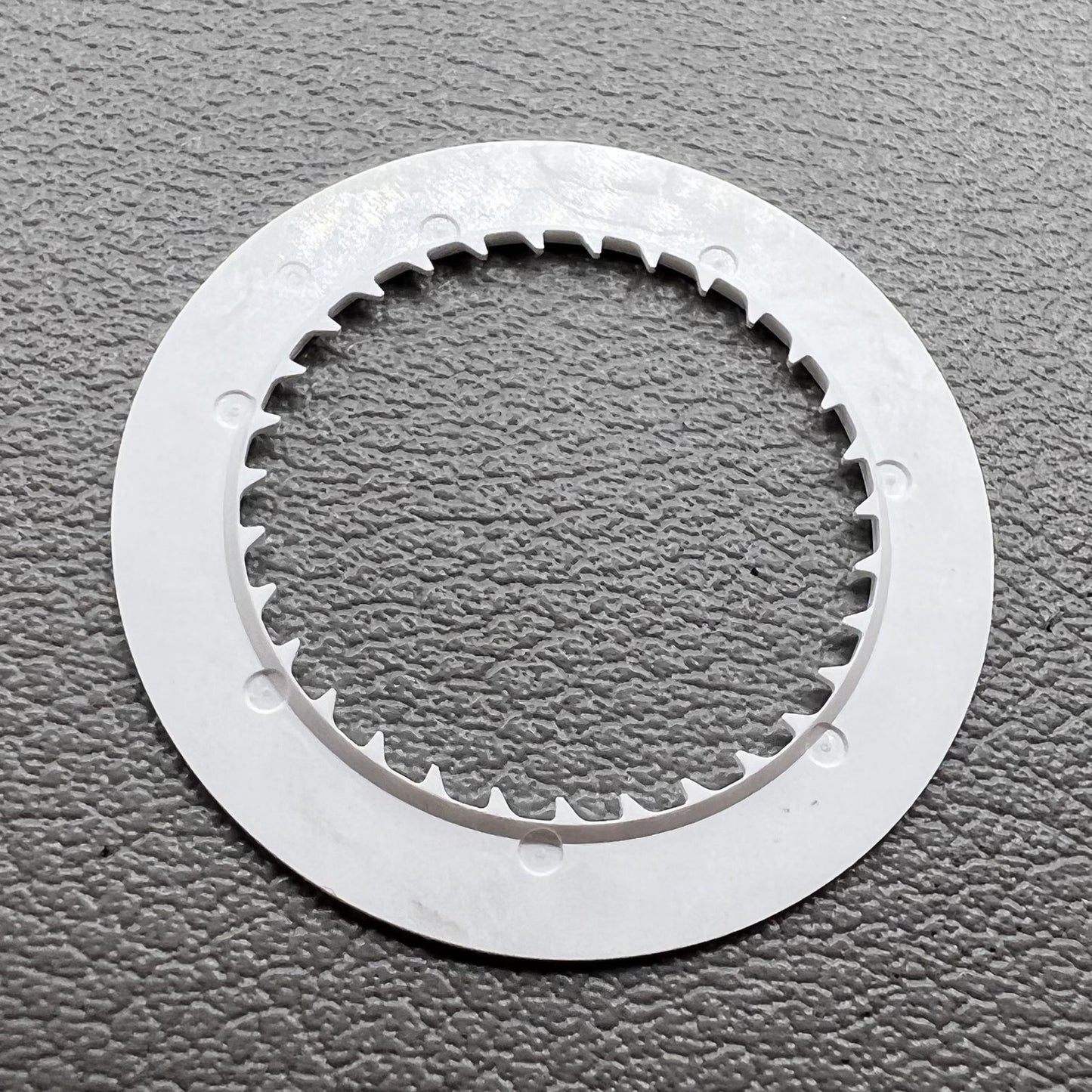 White date disk wheel with red font for NH36 NH35 watch movement, Date@3 crown position by Date@3 brand.