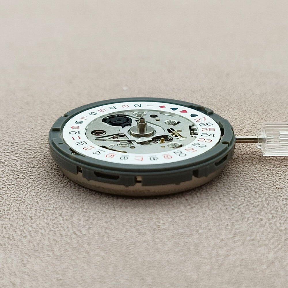 NH35 NH35A Mouvement japonais Black Spade Mécanique automatique SKX007 Couronne à 3/3,8