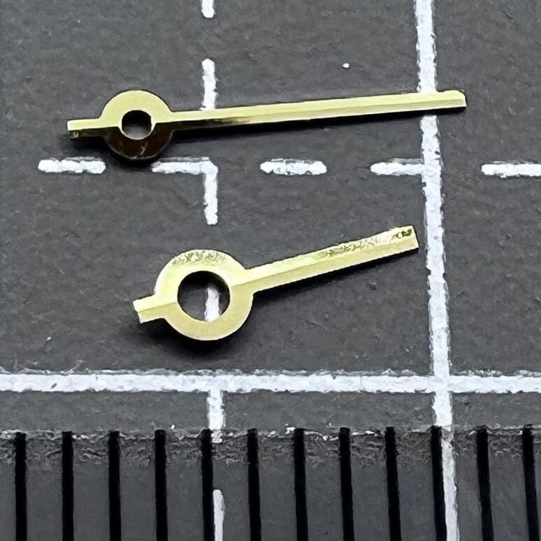 2 Sätze/Paket Goldene 2 Zeiger Uhrzeiger für Ronda 751 Quarzwerk P1-H6-NO7