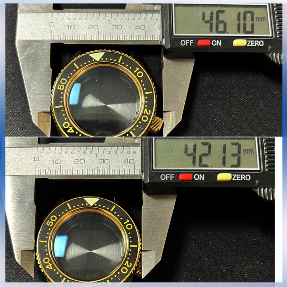 Boîtier de montre de plongée en verre saphir 42 mm SBDX001, modifié pour NH35A/NH36A