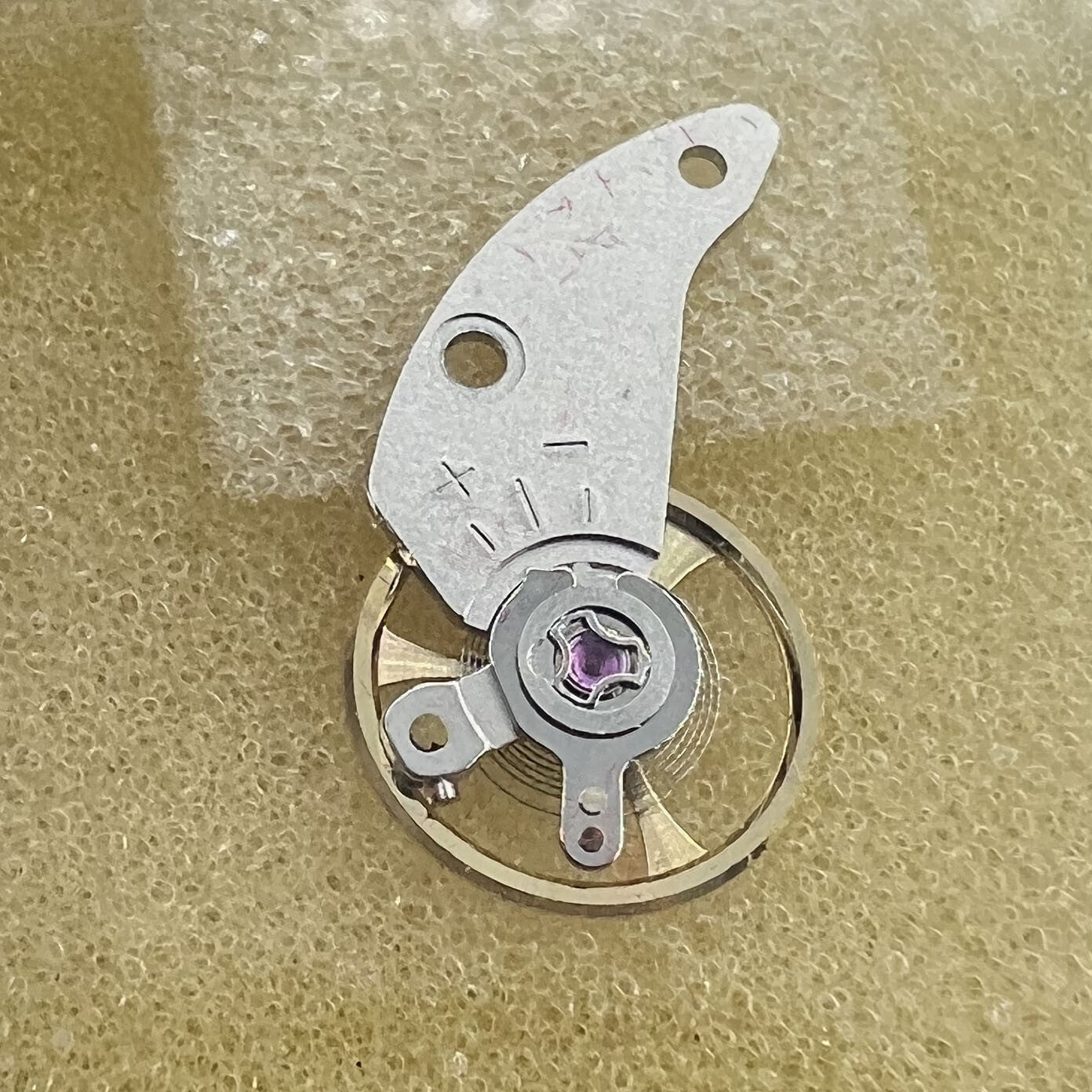 Attelle de balancier de montre d'origine, compatible avec le mouvement YN55 YN56 #80