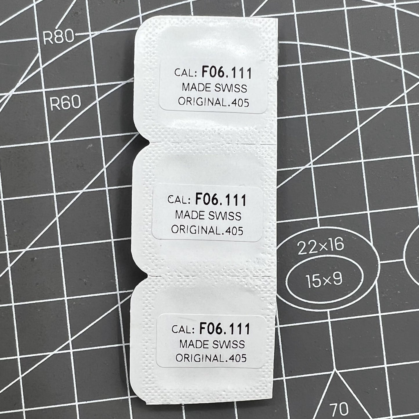 2 Ersatz Uhrenaufzugwellen passend für ETA F06 111 Uhrwerk