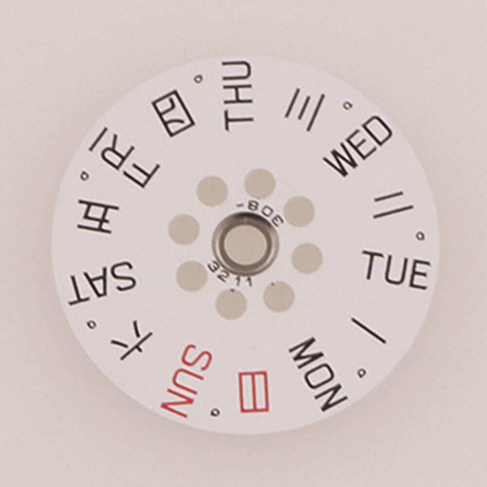 Watch Part Weekly Dial Disc Replacement Spare Part Wheel Fit For Miyota 8200