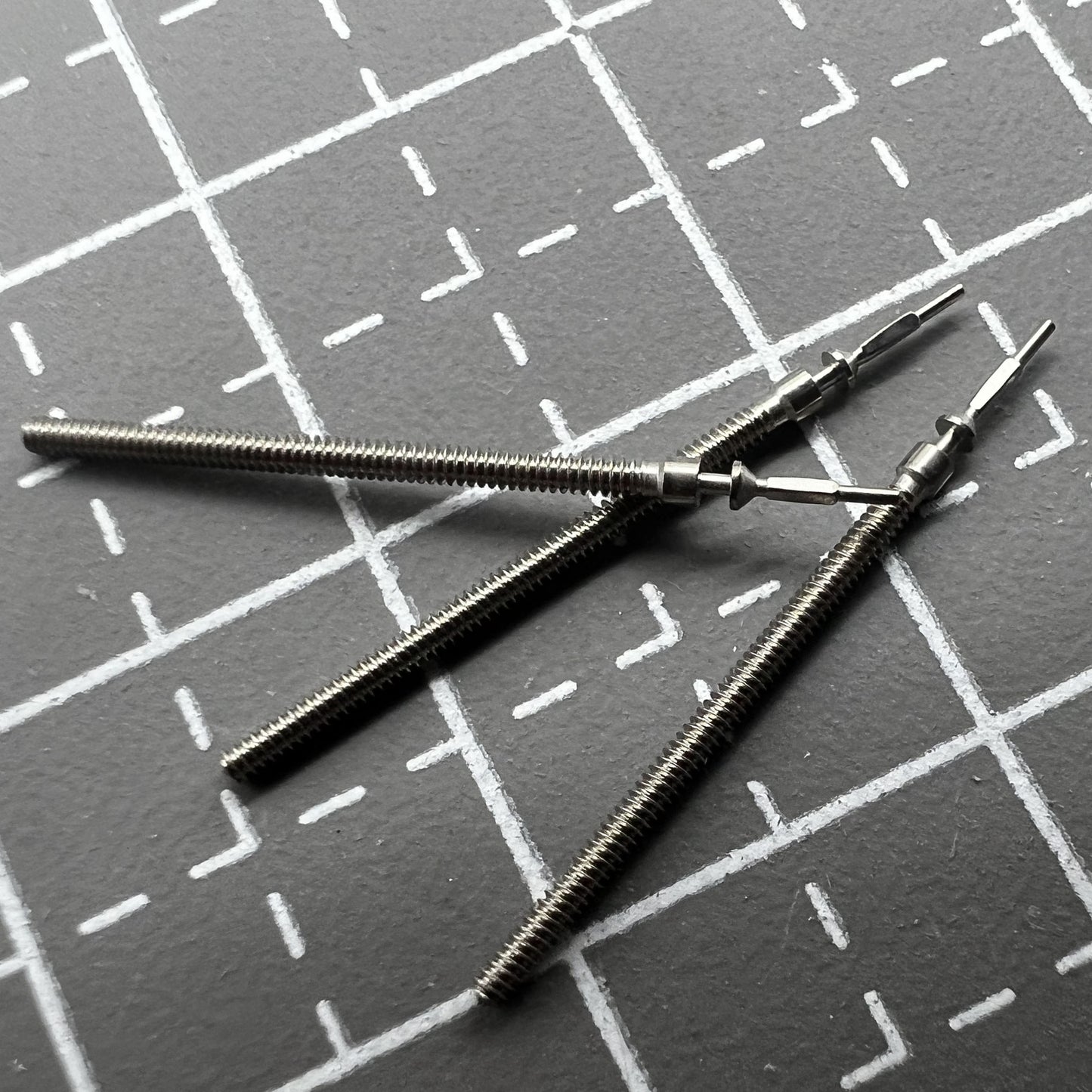 5 PIECES Watch Winding Stems For AL20 Movement Watch Part