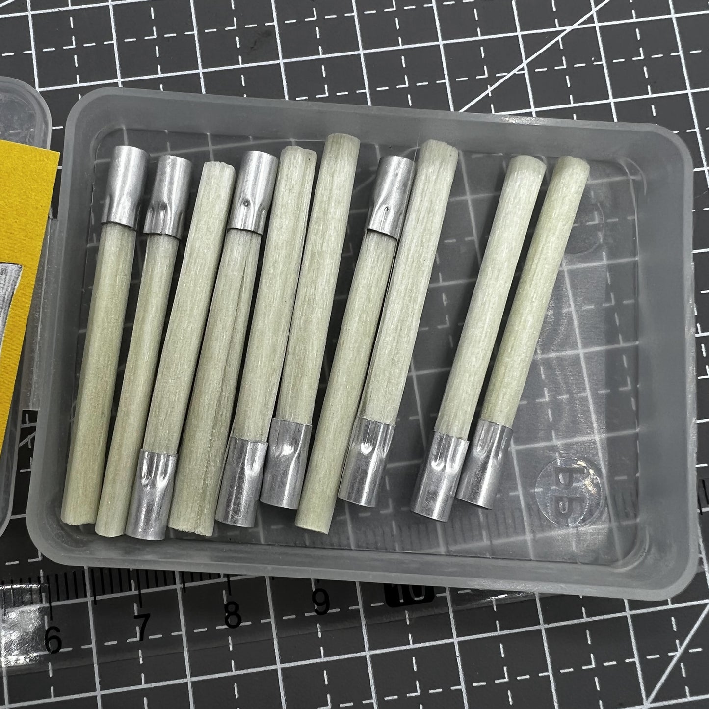 Swiss Bergeon 2834-S Glass Fibre Scratch Brush Refills Pack of 10 PIECES