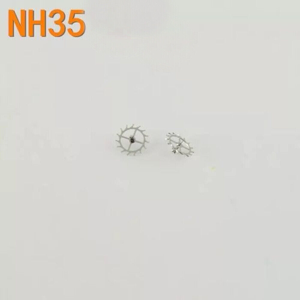 Replacement escape wheel for NH35 NH36 watch movements, compatible spare part for precise timekeeping.