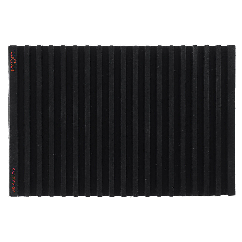Horotec MSA24.222 Banc Opaco Nero Silicone Antiscivolo Con 19 Rainures
