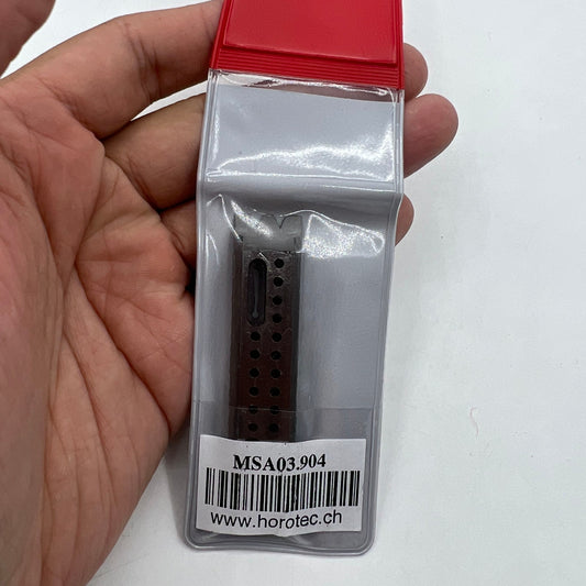 Horotec MSA03.904 steel riveting stake for precise watch accessory repairs and assembly.