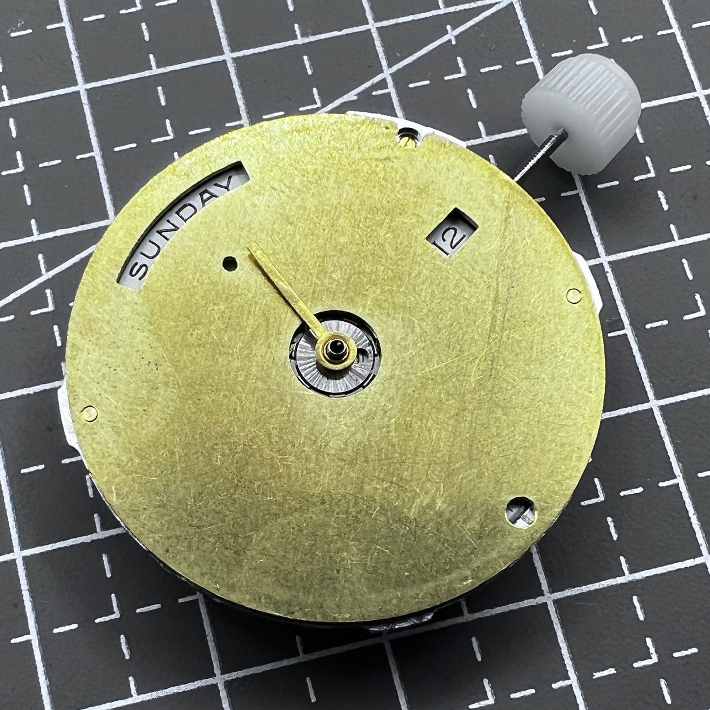 China Made 3255 Automatic Mechanical Movement Wide Disk Double Calendar