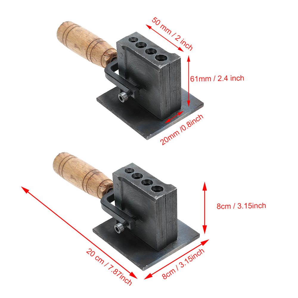 Adjustable metal molding groove ingot mould for precise jewelry crafting and metal shaping.