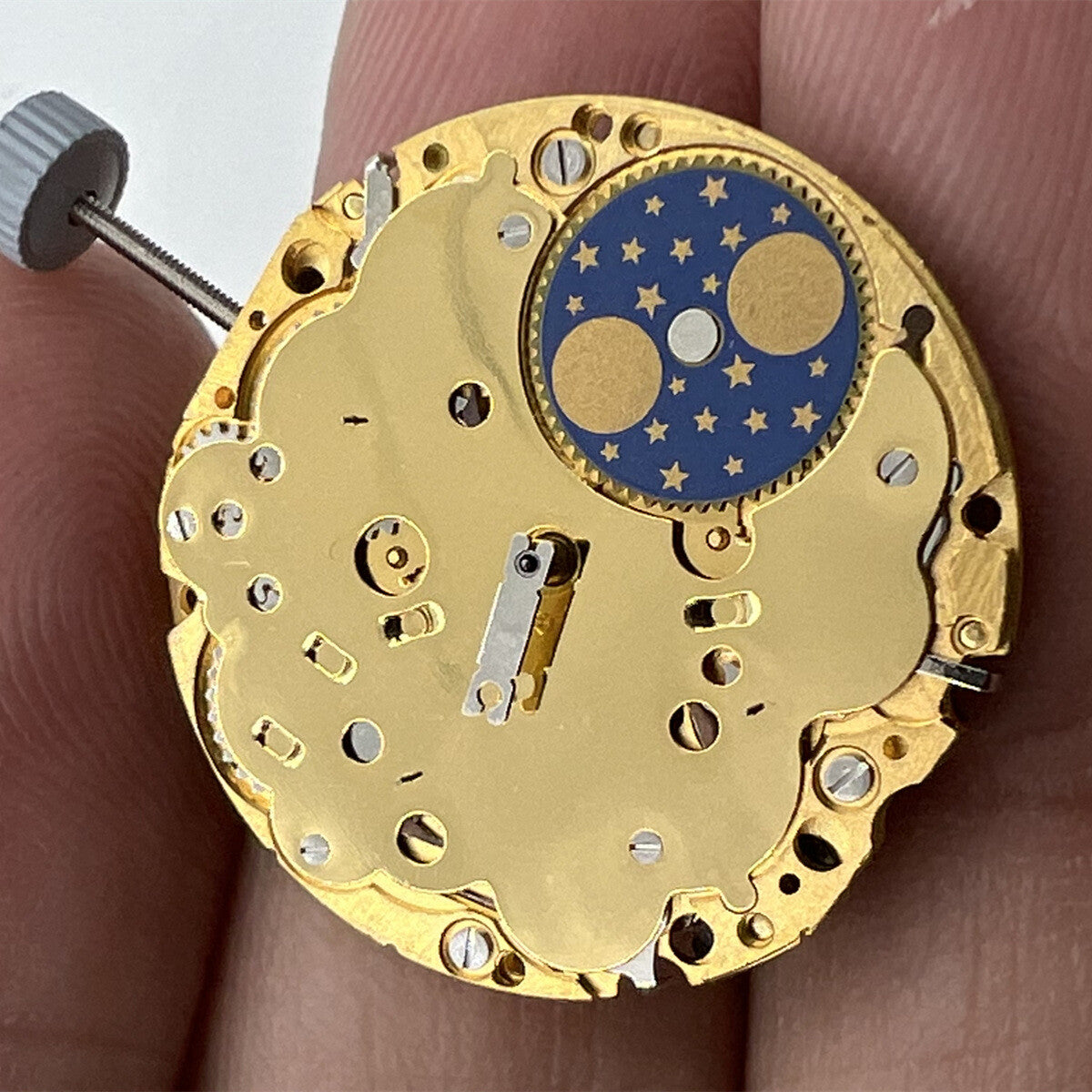 Ronda 706.3 quartz watch movement with precise timekeeping for watch repairs and replacements.