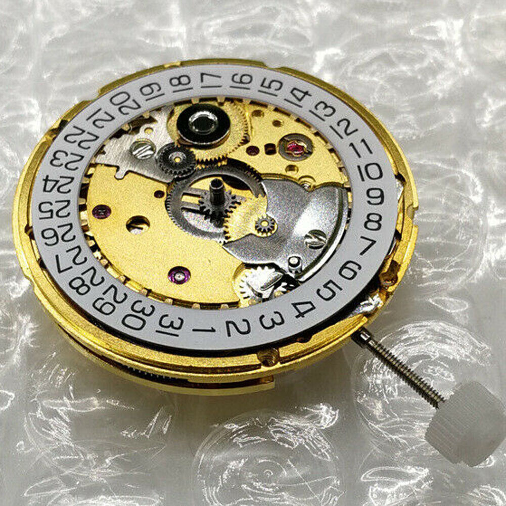 Seagull ST2130 Automatikwerk, goldene Platte, Klon, Ersatz für ETA 2824-2