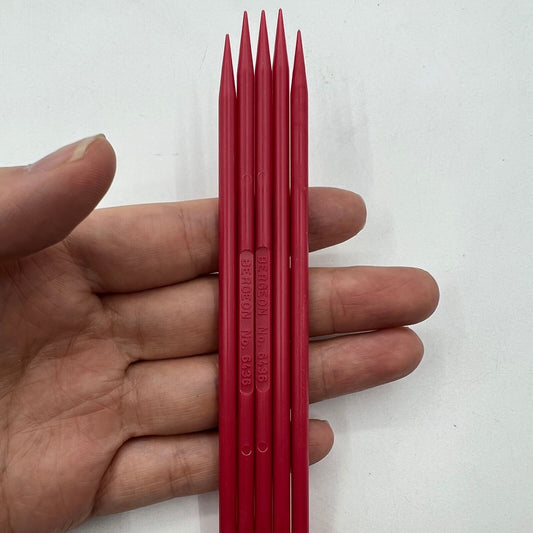 Set of 5 Bergeon 6436 watch cleaning sticks, resistant polystyrene for precise maintenance