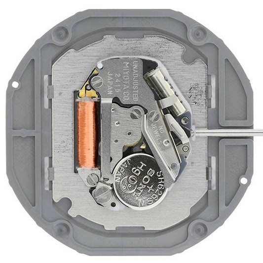 Miyota 2415 Japan quartz movement watch accessory with date display at 6 o?clock