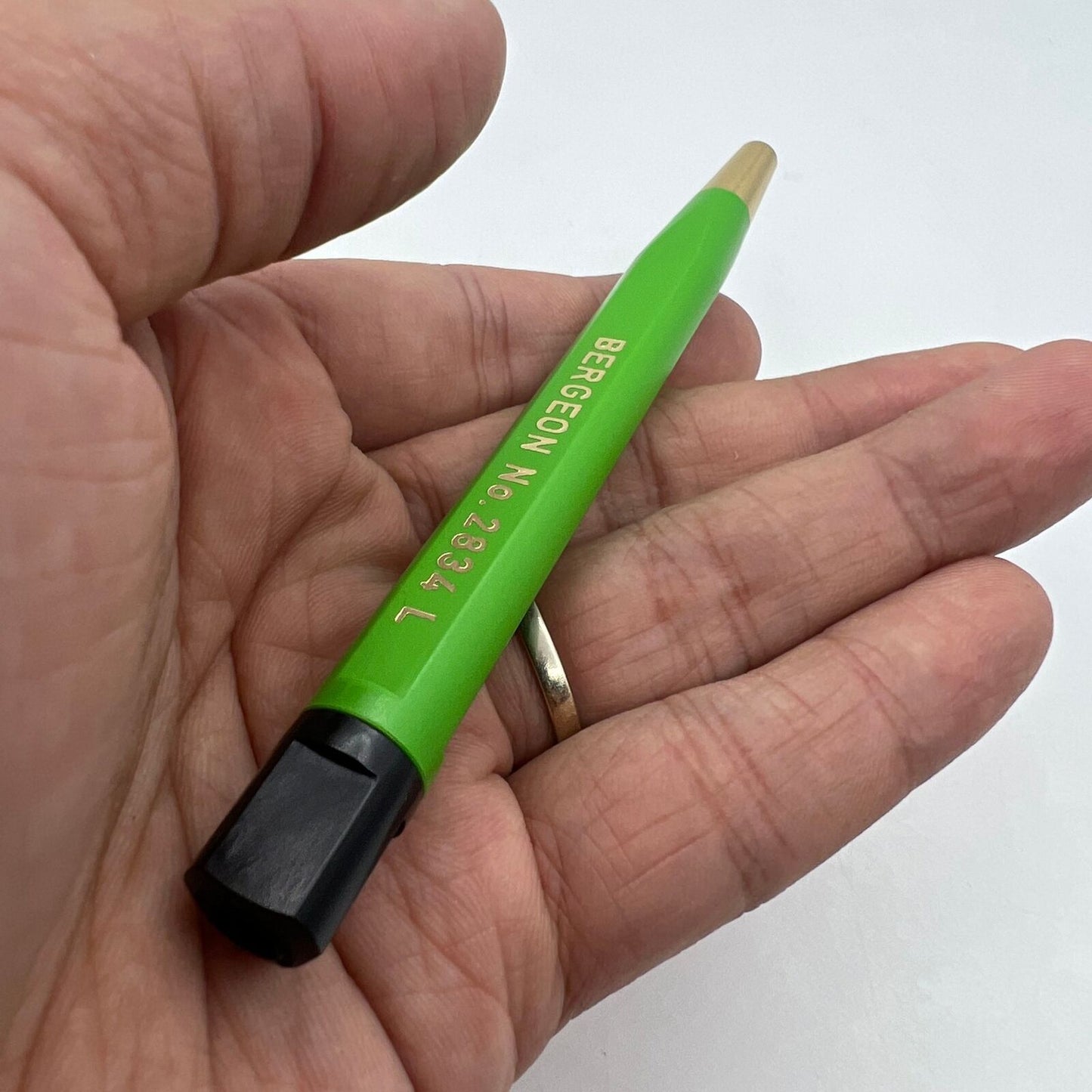 Bergeon 2834-L Kratzbürste Messing 10mm Stift Bleistift Schweizer Reparaturwerkzeug