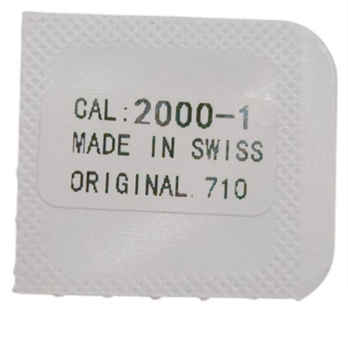 Swiss Made Pallet Fork for ETA 2000-1 Calibre 710, precision watch part enhancing movement accuracy.