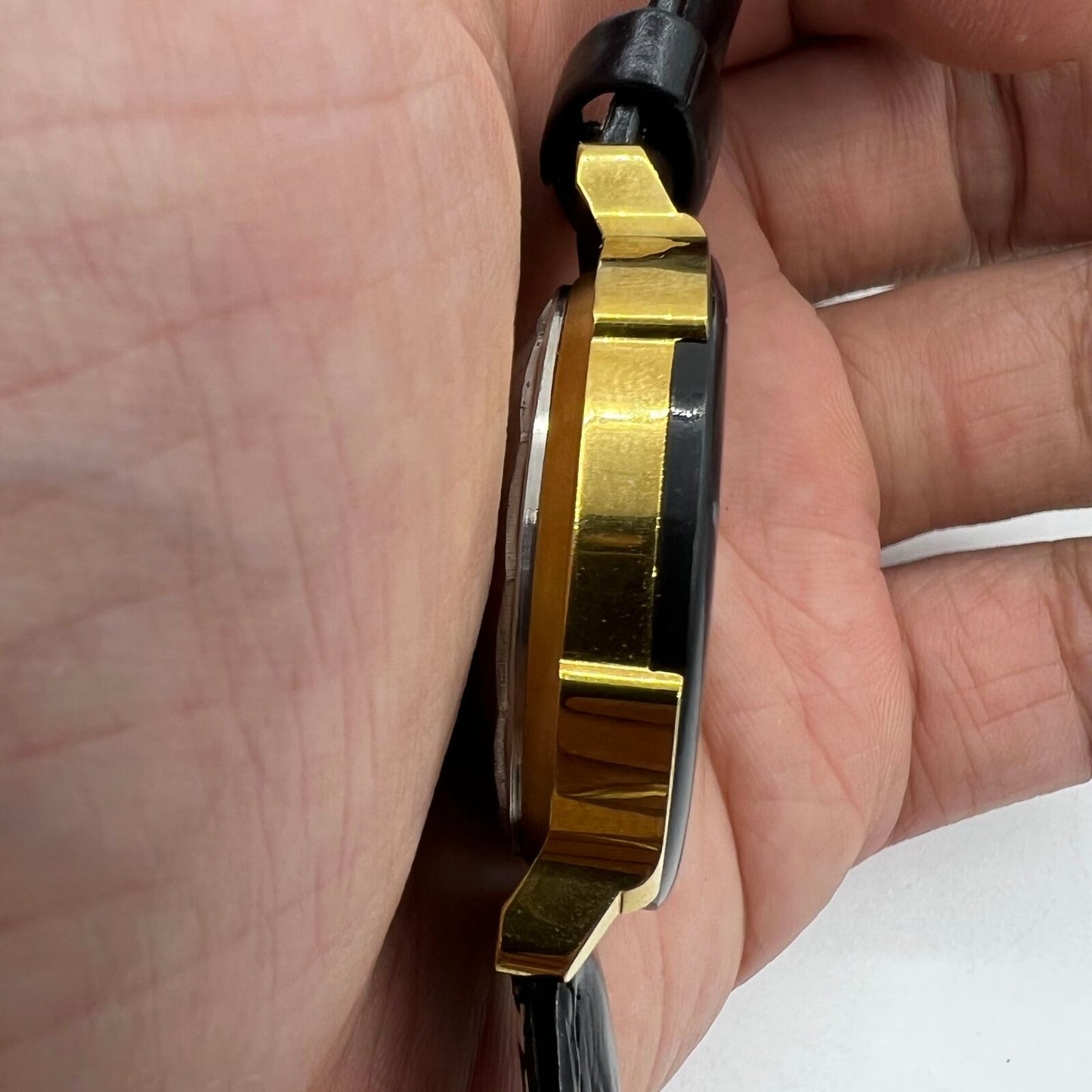 Montre mécanique automatique Kongque 37 mm, cadran noir 33 juifs, chiffres romains